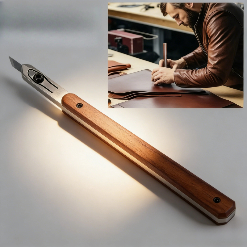 Leatherwork Knife - Nattools Leather Knife Replaceable Blade Carving