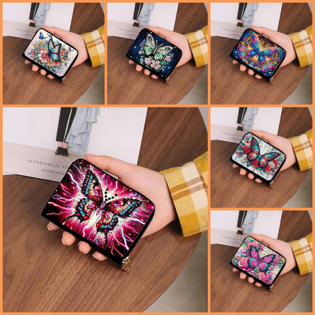 Leatherwork Patterns - 1 DIY diamond painting set with