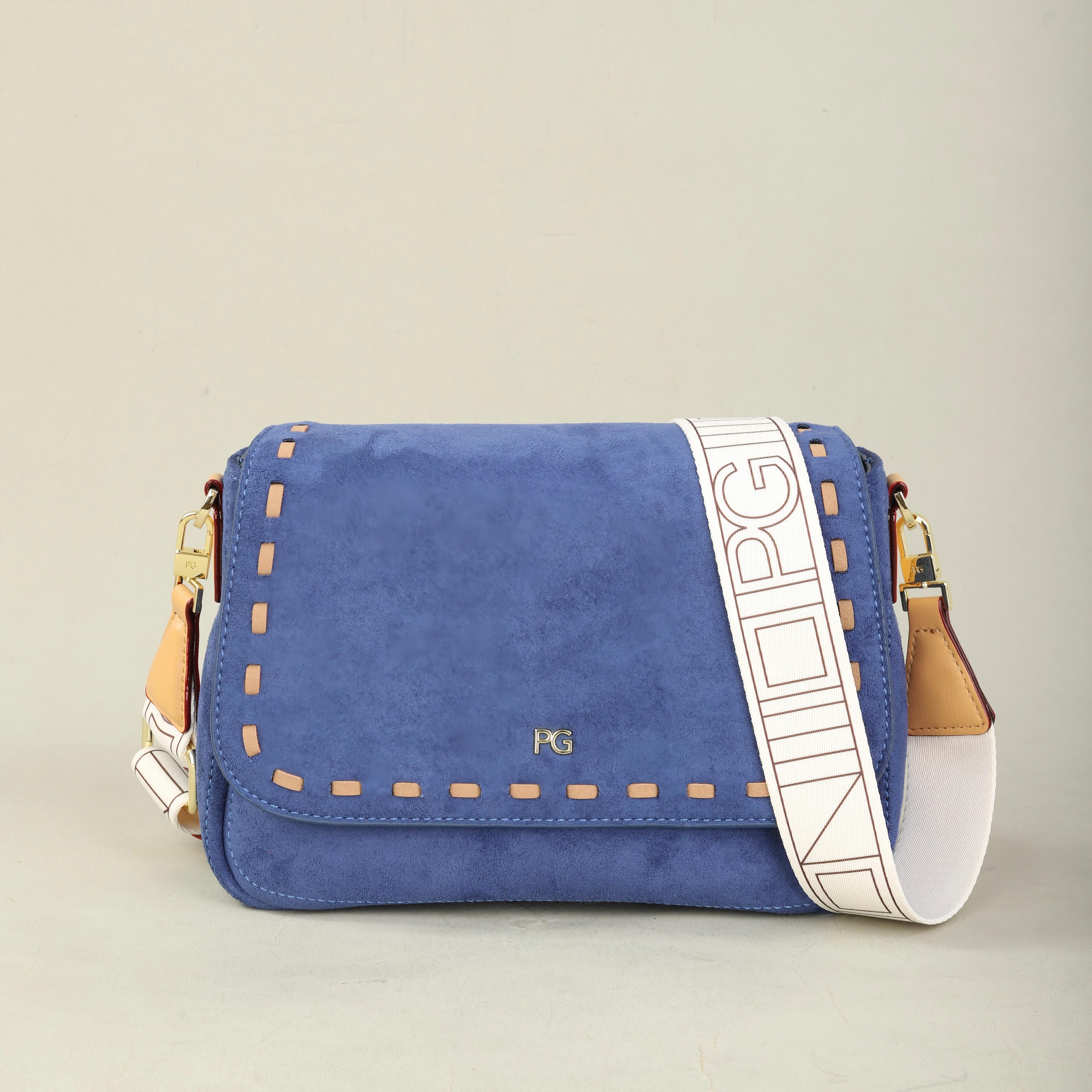 Leather Work Bag Women - PG PATSY GARIS Classic Retro Women's