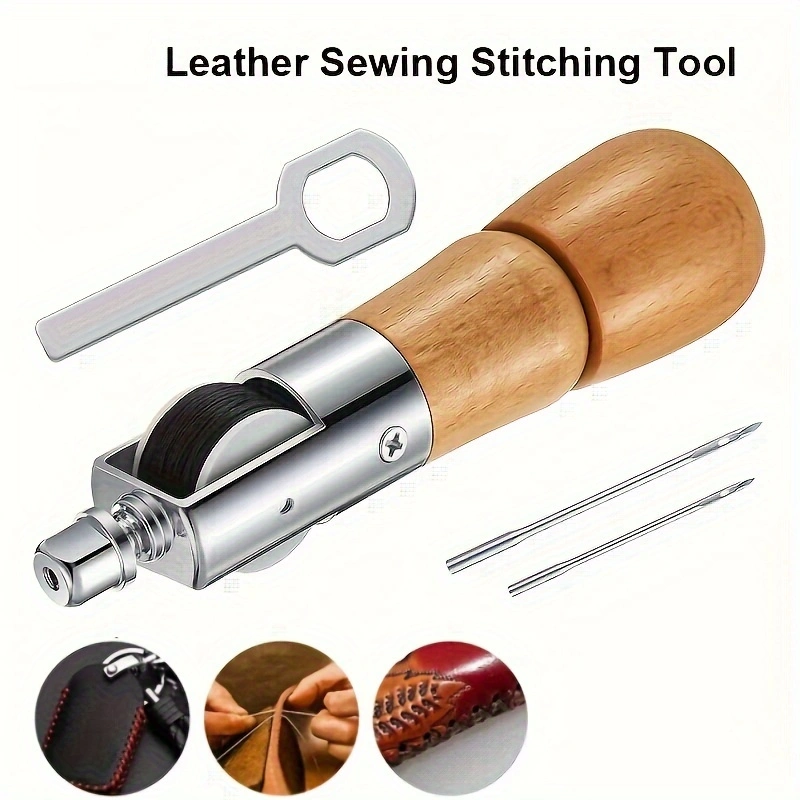 Leatherwork Tool Kit - 1 Set Leather Sewing Stitching Tool