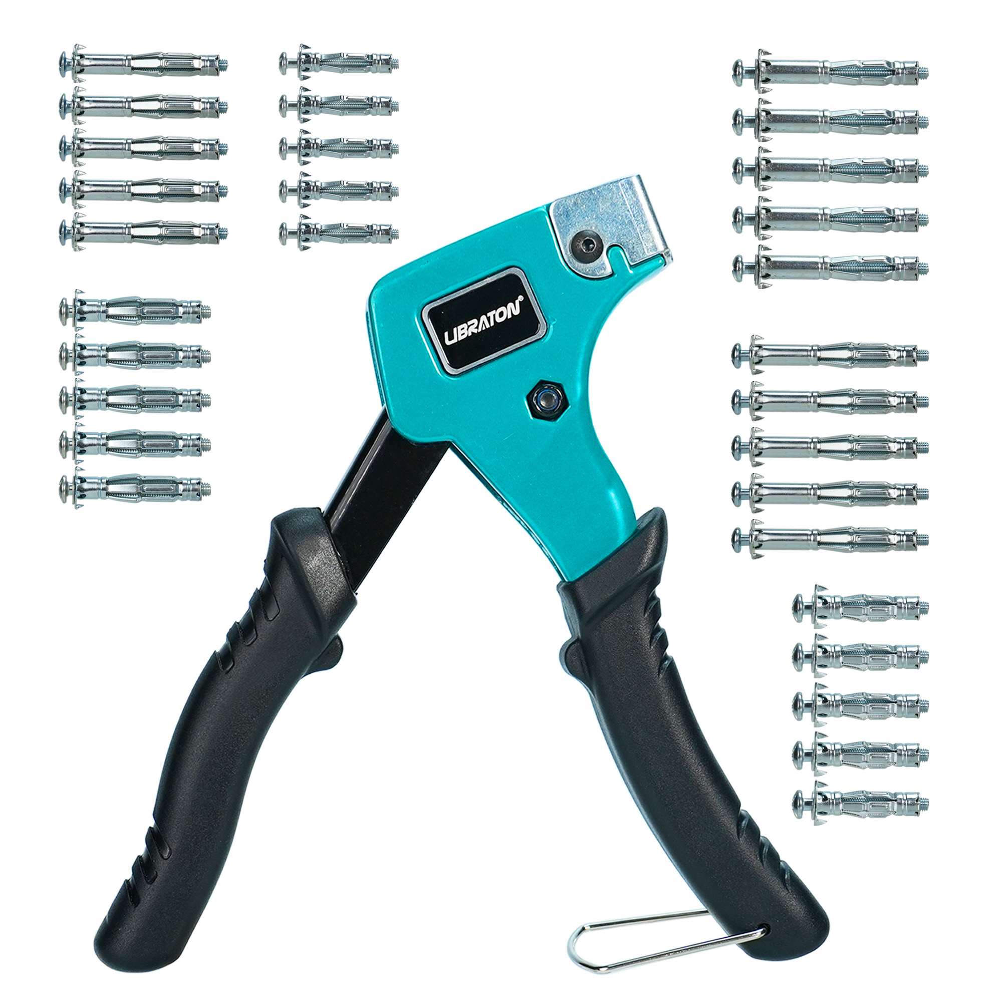 Rivet Setter Tool - LIBRATON 30PCS Molly Bolts for Drywall