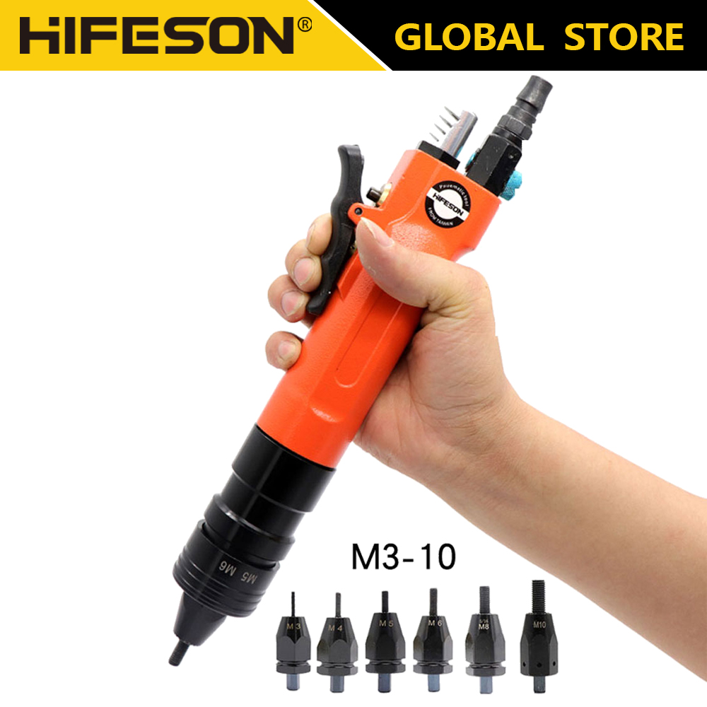 HIFESON Pneumatic Air Rivet Nu - Rivet Setter Tool avaliação e preço