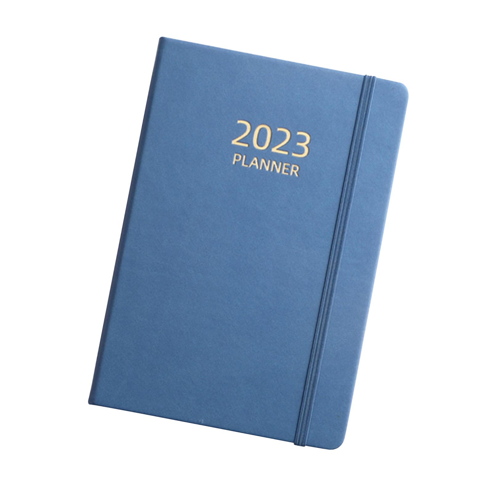 A5 Diary Notebook, 2023 Monthl - Leather Work Diary Covers avaliação e preço