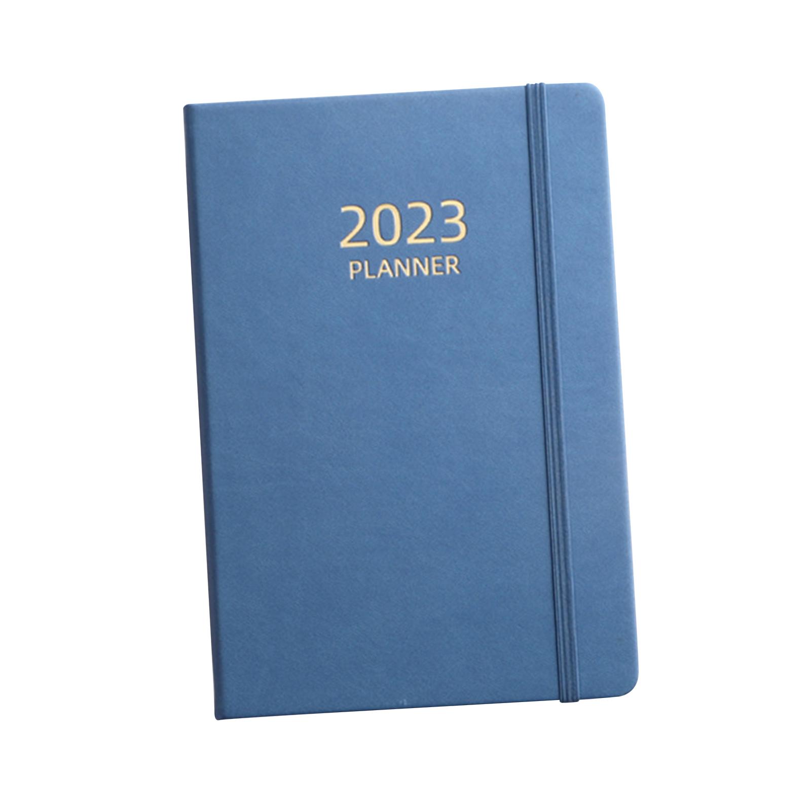 A5 Diary Notebook, 2023 Monthl - Leather Work Diary Covers avaliação e preço