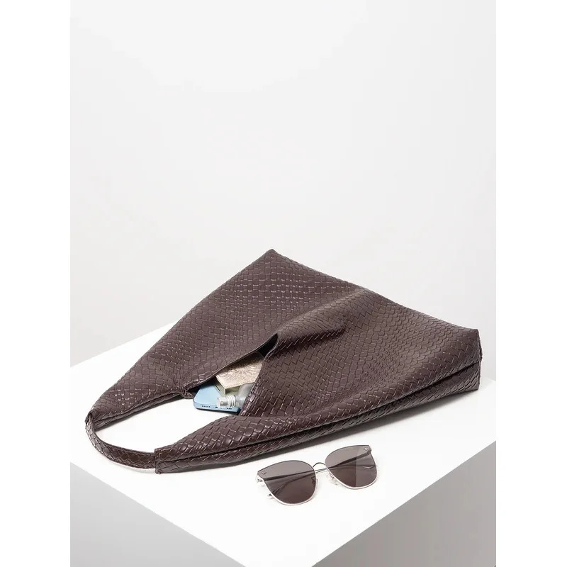 Women's Minimalist Hobo Tote B - Leather Work Bag Women avaliação e preço