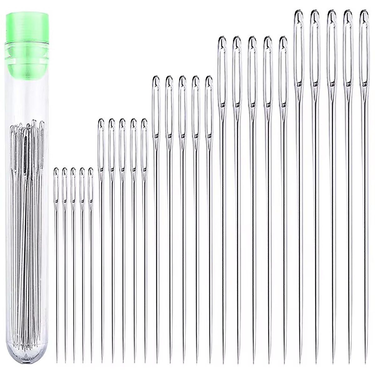 25 Pcs Large Eye Stitching Nee - Leatherwork Tool Kit avaliação e preço