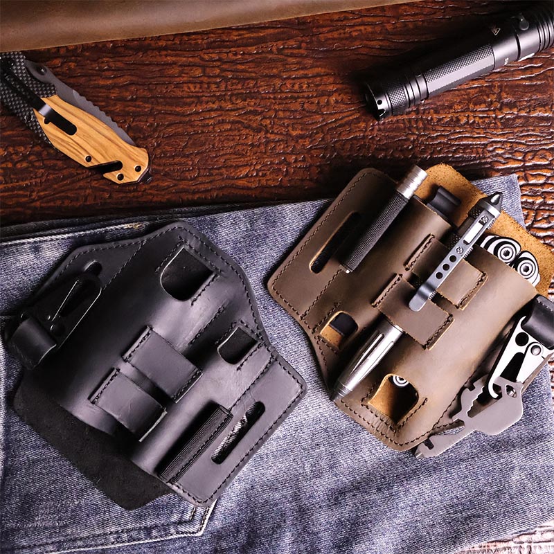 Outdoor Work Multitool Holder  - Leatherwork Knife Sheath avaliação e preço