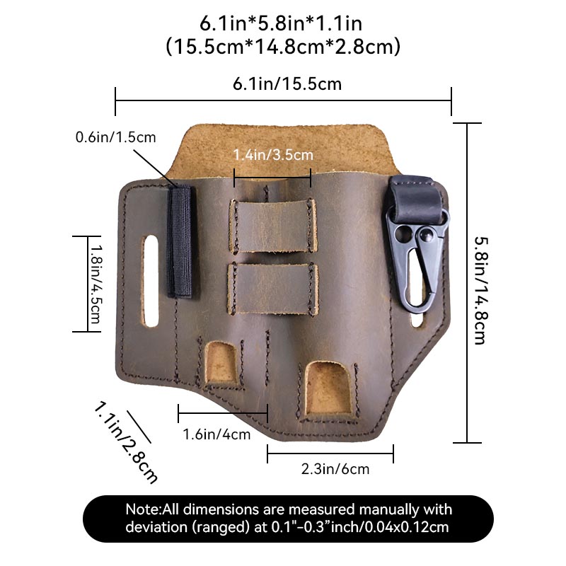 Outdoor Work Multitool Holder  - Leatherwork Knife Sheath avaliação e preço