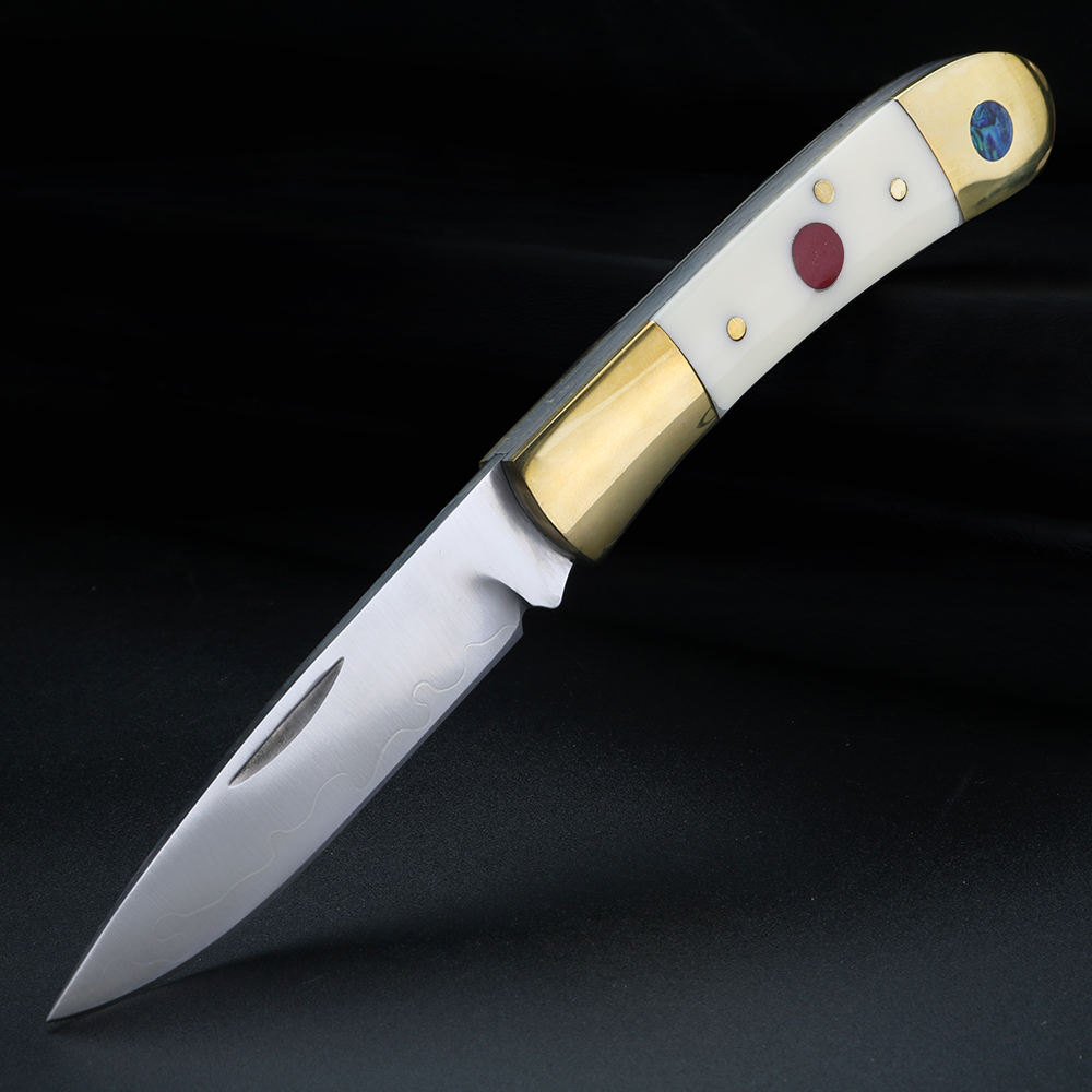 White cow bone brass handle ou - Bone Folder Tool avaliação e preço