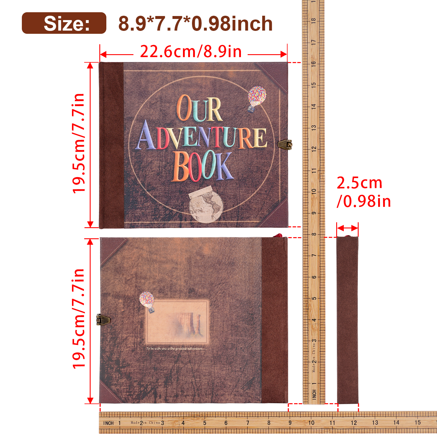 Our Adventure Journal 146page  - Leather Work Notepad avaliação e preço