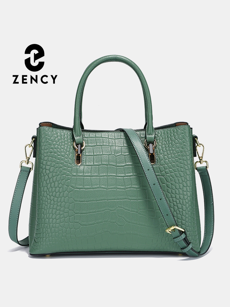 Zency Women's Genuine Leather  - Leather Work Bag Women avaliação e preço