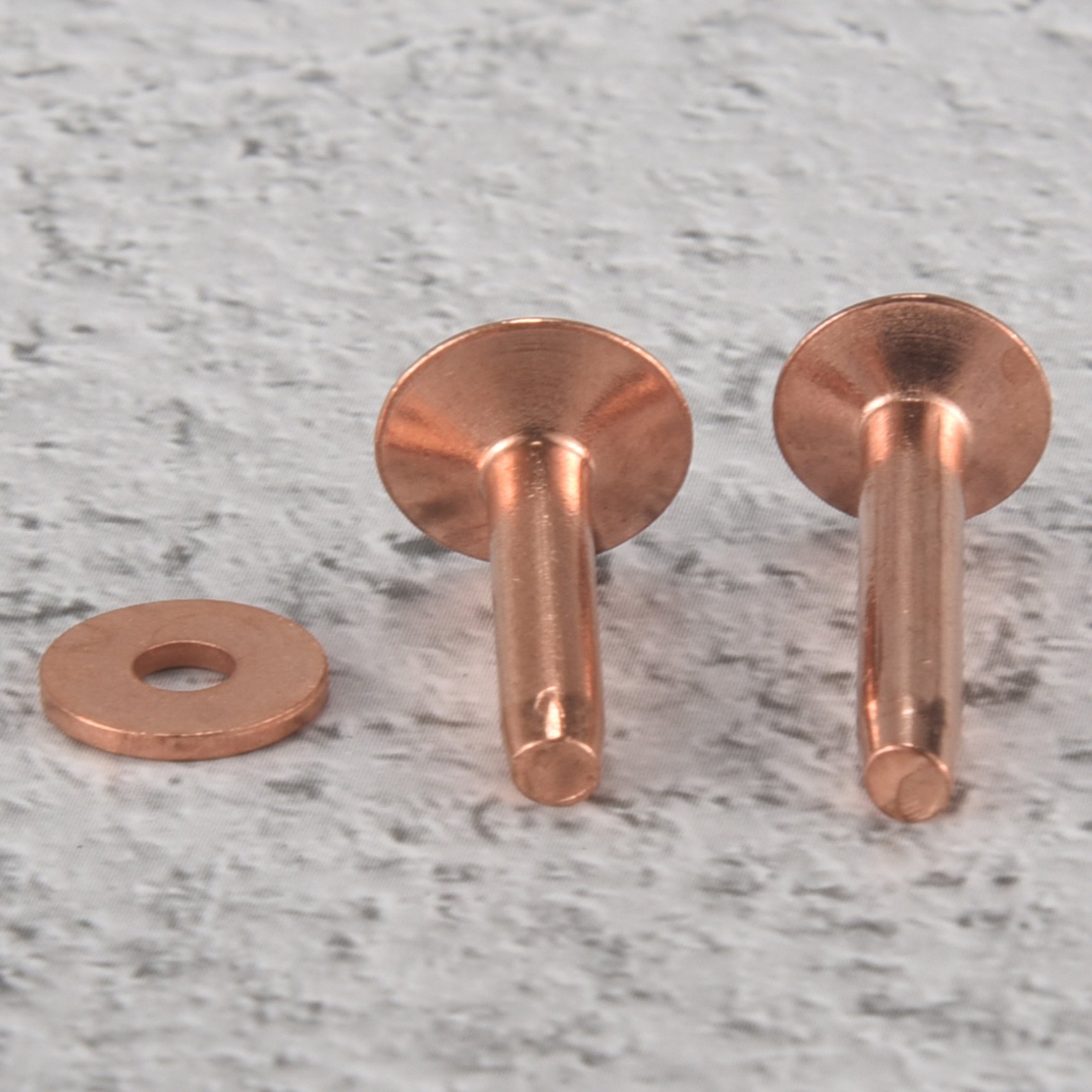 HOT Red Copper Rivet And Burr  - Rivet Setter Tool avaliação e preço