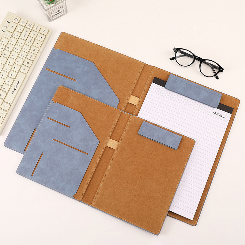 Writing Case With Closure Busi - Leather Work Folder avaliação e preço