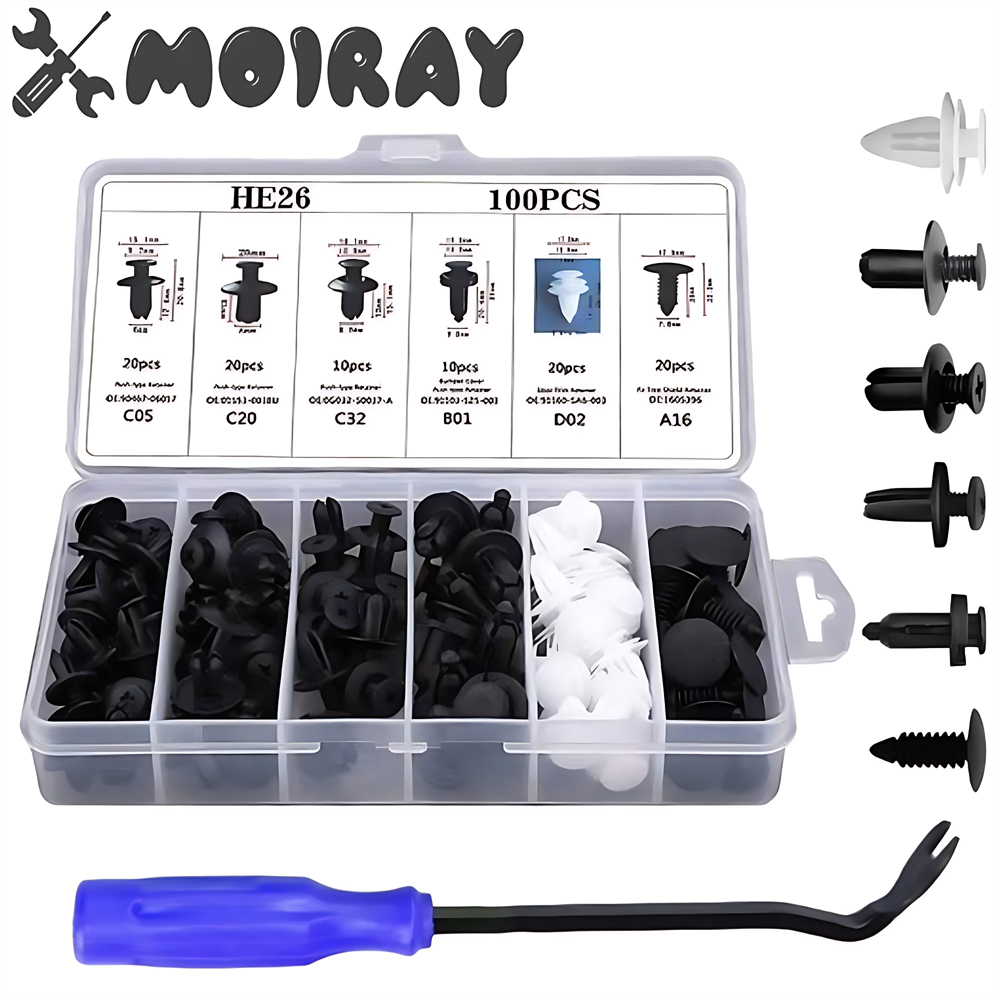 Car Plastic Retainer Clips Aut - Rivet Setter Tool avaliação e preço