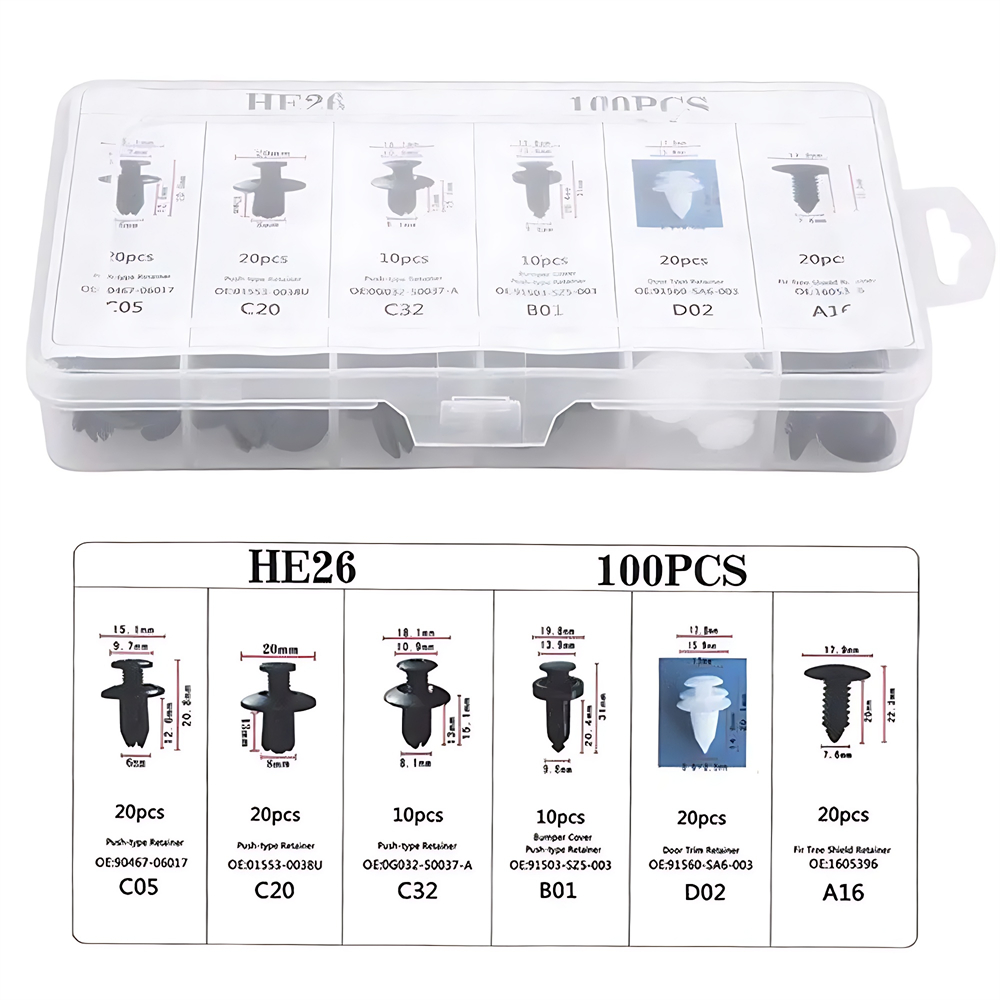 Car Plastic Retainer Clips Aut - Rivet Setter Tool avaliação e preço