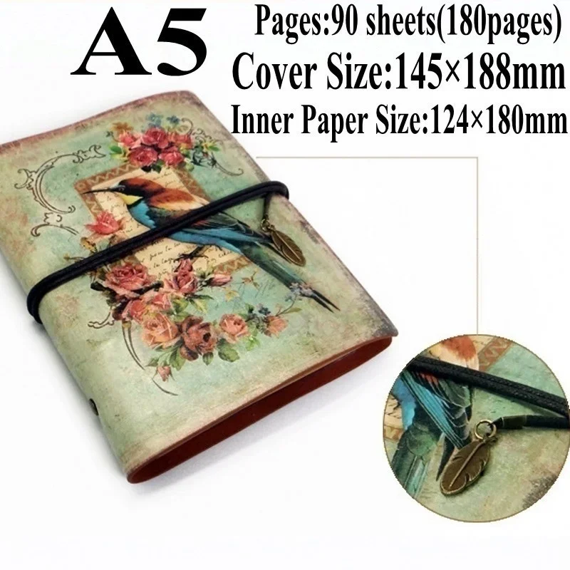 Mini Vintage Notebook Handmade - Leather Work Notepad avaliação e preço