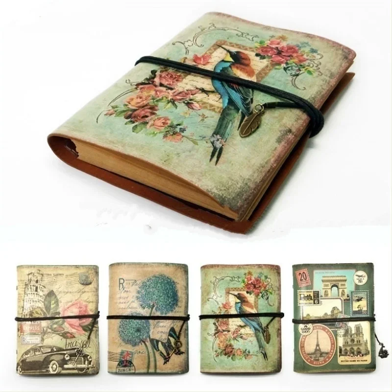 Mini Vintage Notebook Handmade - Leather Work Notepad avaliação e preço