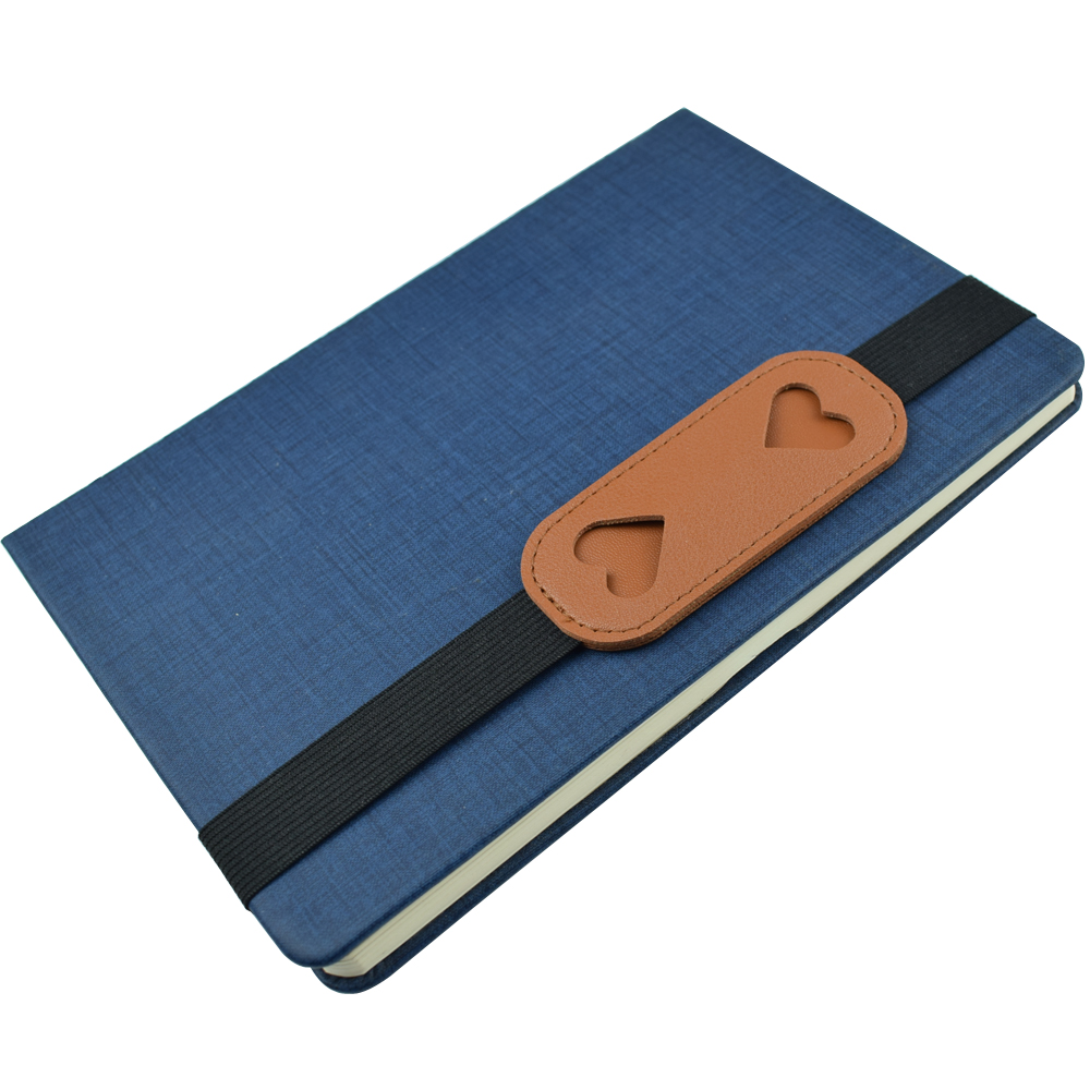 Elastic PU Leather Pen Holder  - Leather Work Notepad avaliação e preço