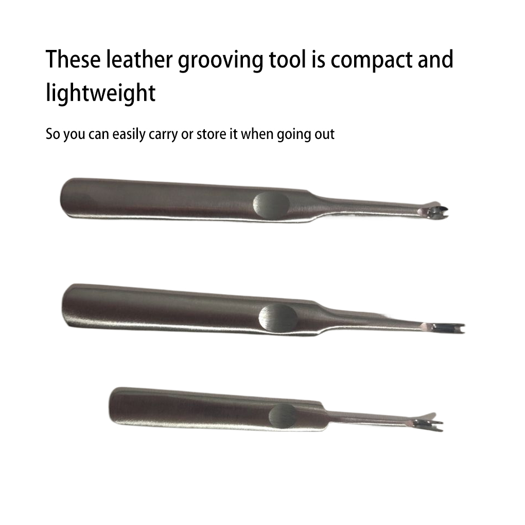 3 Pieces/Set Professional Leat - Leatherwork Tool Kit avaliação e preço