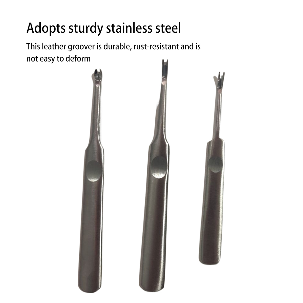 3 Pieces/Set Professional Leat - Leatherwork Tool Kit avaliação e preço