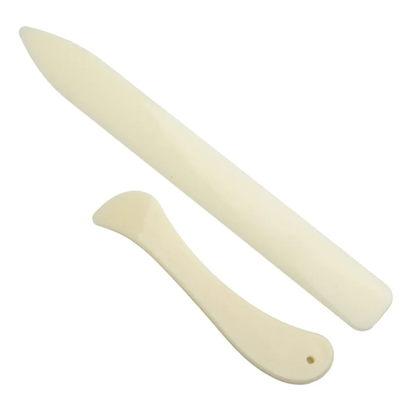 2PCS Leather Working Tool Bone - Leather Work Folder avaliação e preço