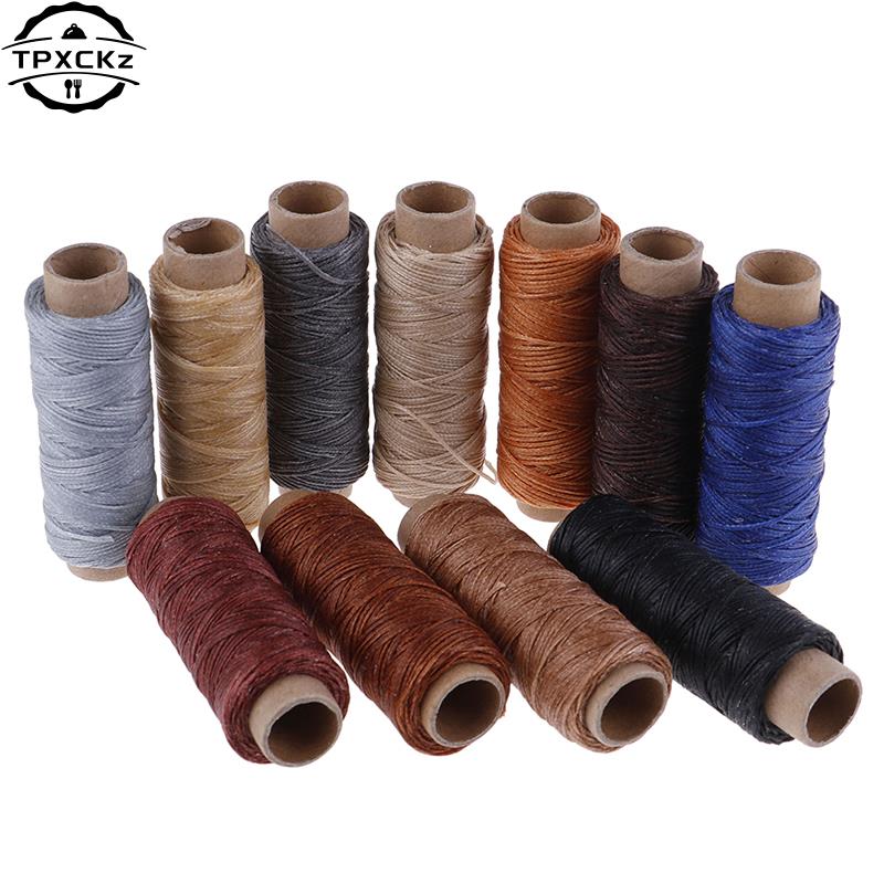 50m/Roll DIY Waxed Sewing Thre - Leatherwork Roller avaliação e preço