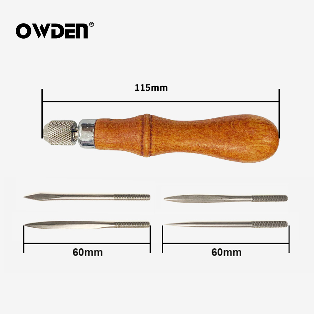 OWDEN Leather Awl Tool Set DIY - Leatherwork Tool Kit avaliação e preço