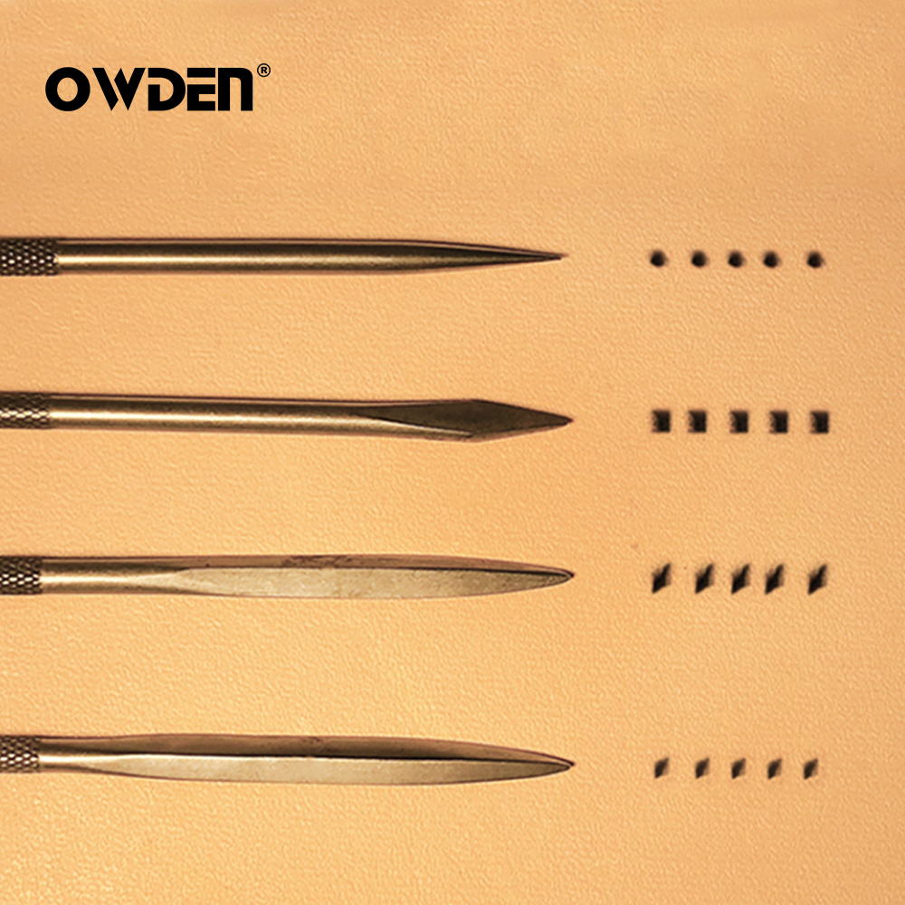 OWDEN Leather Awl Tool Set DIY - Leatherwork Tool Kit avaliação e preço