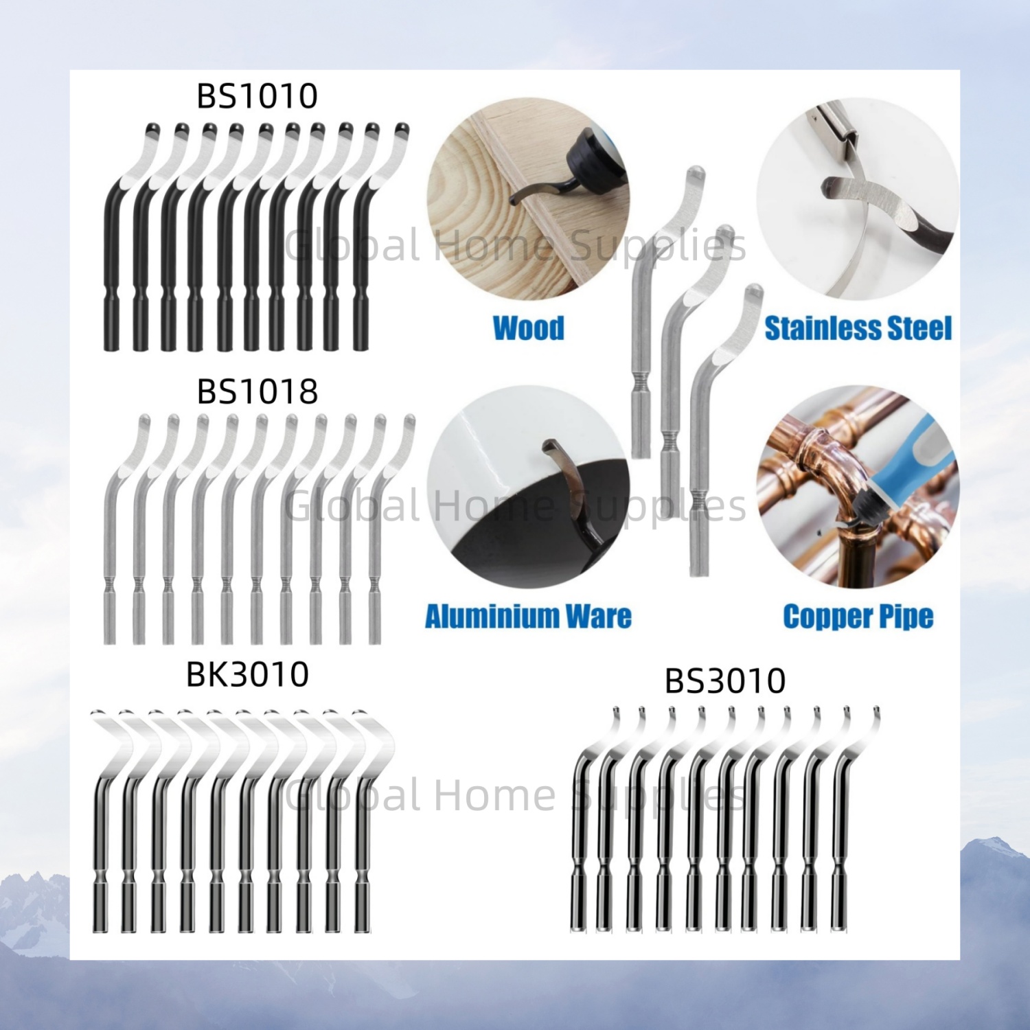 10PCS Deburring Blades BS1010  - Swivel Knife Tool avaliação e preço