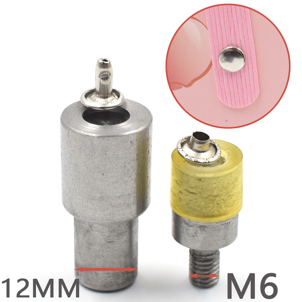 M6/12MM Double Cap Rivet Mold  - Rivet Setter Tool avaliação e preço