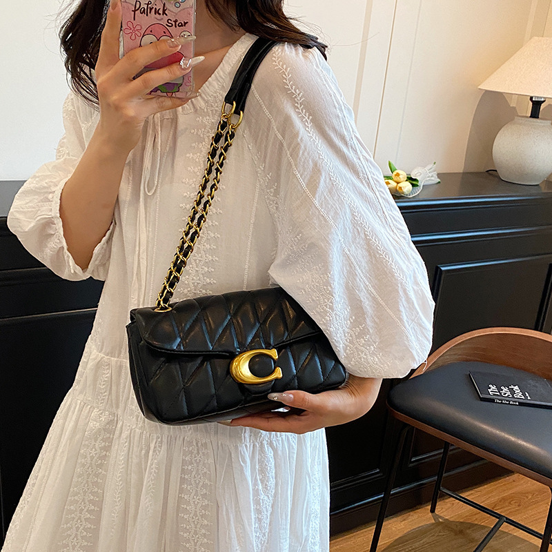 New trendy vintage ladies diam - Leather Work Bag Women avaliação e preço