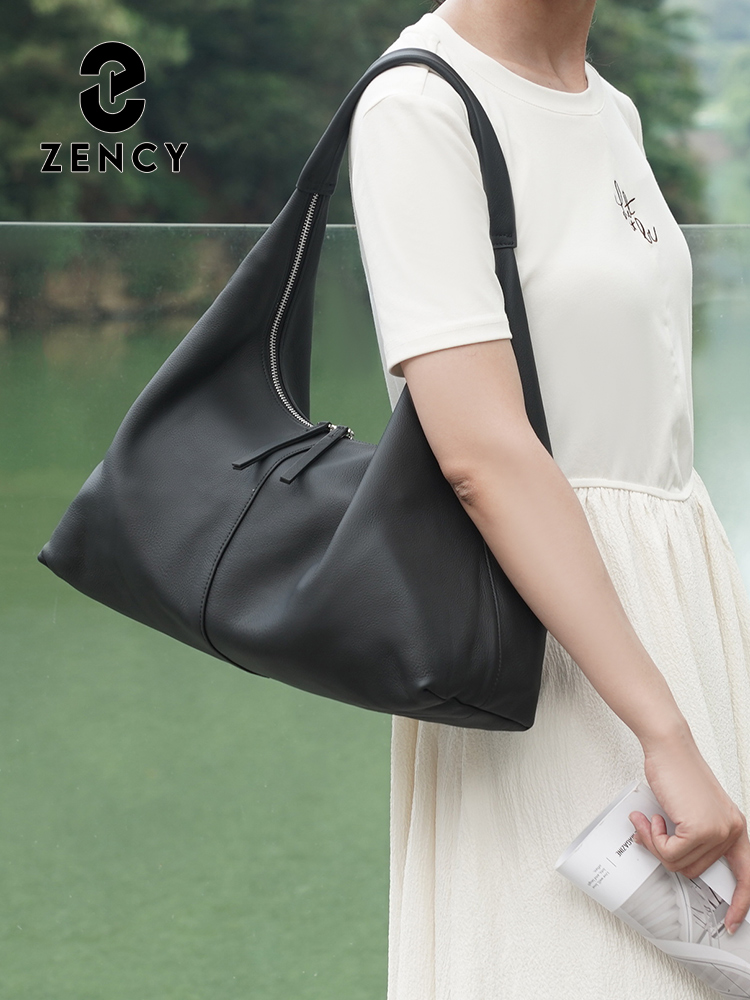 Zency Large Capacity Tote Bag  - Leather Work Bag Women avaliação e preço