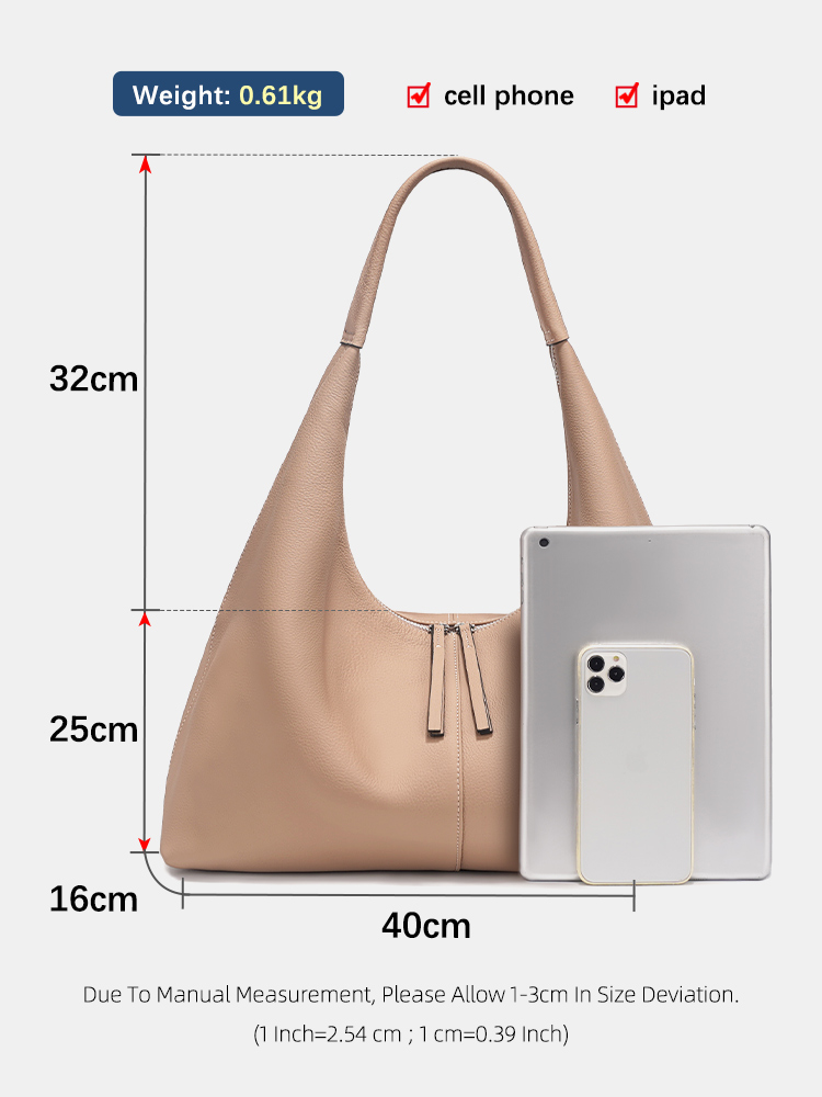 Zency Large Capacity Tote Bag  - Leather Work Bag Women avaliação e preço