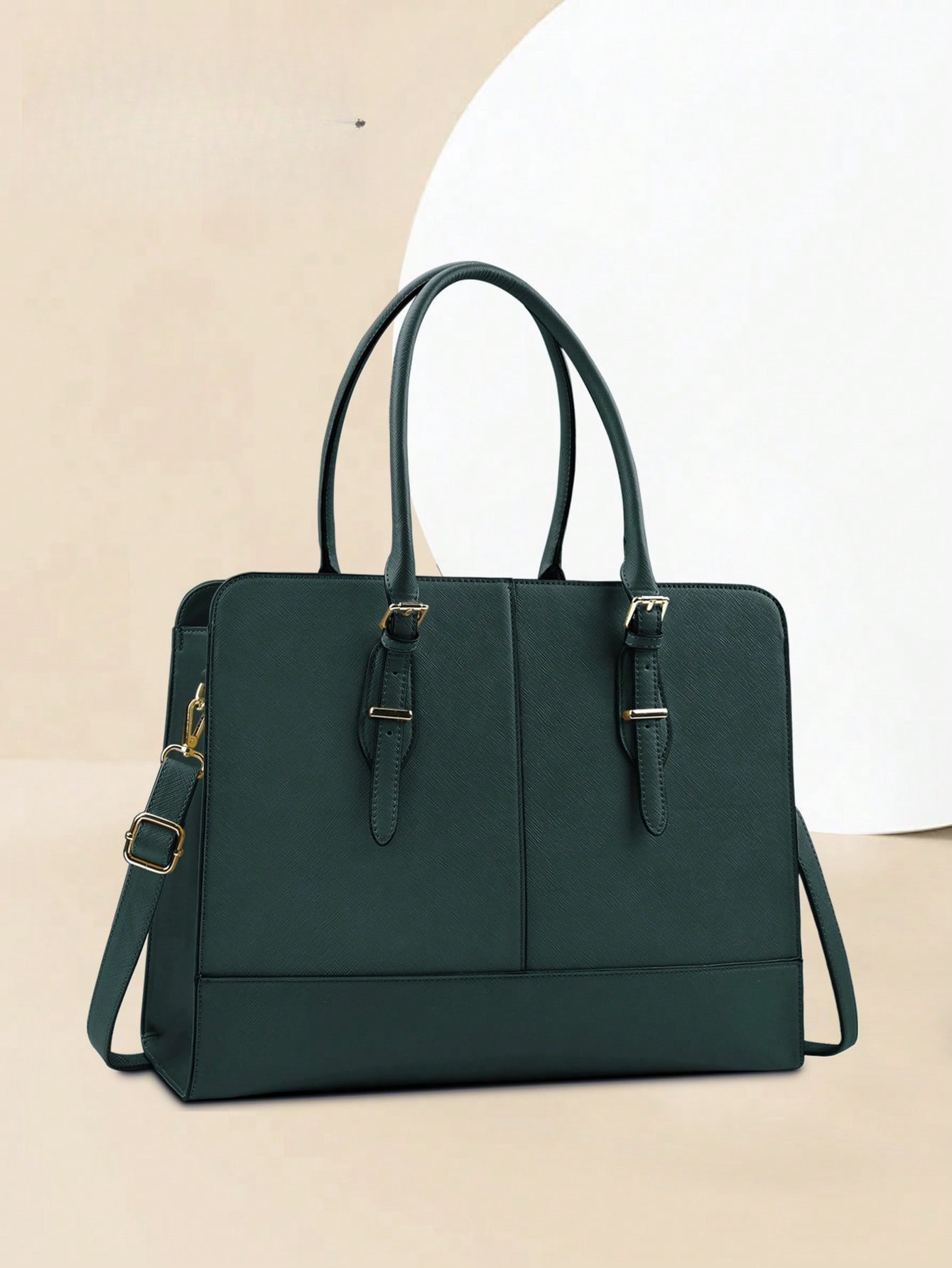 15.6 Inch Leather Laptop Tote  - Leather Work Bag Women avaliação e preço