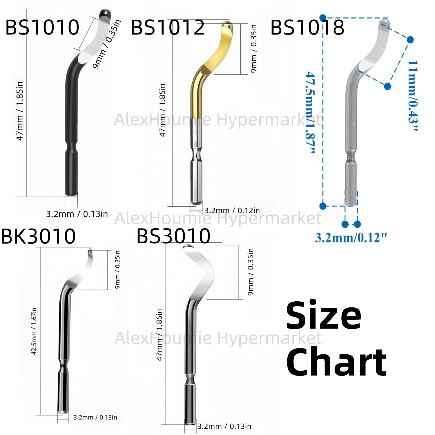10PCS High Speed Swivel Blades - Swivel Knife Tool avaliação e preço