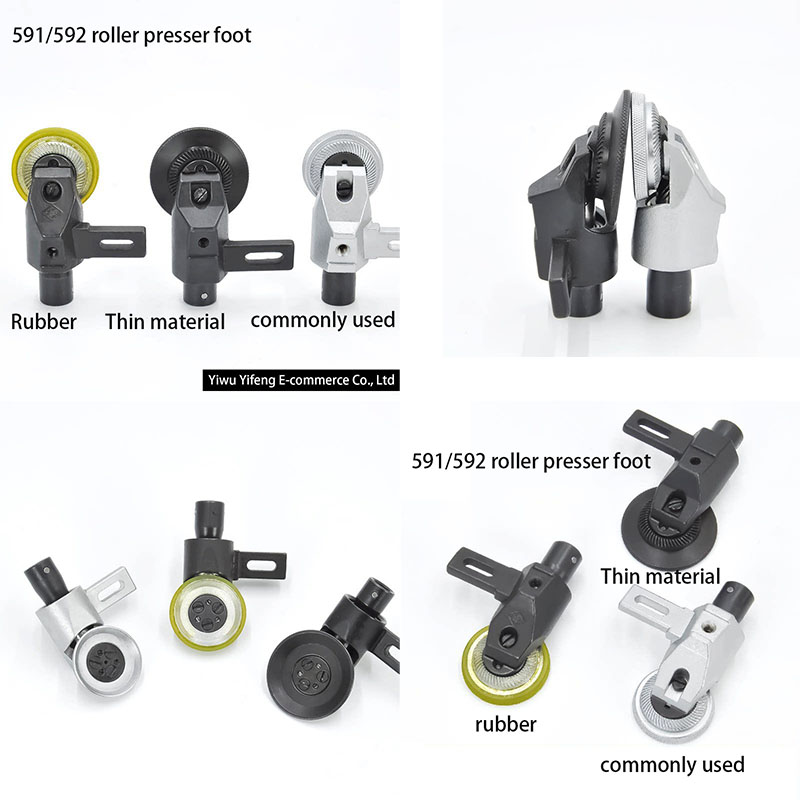 591/592 Roller Presser Foot fo - Leatherwork Roller avaliação e preço