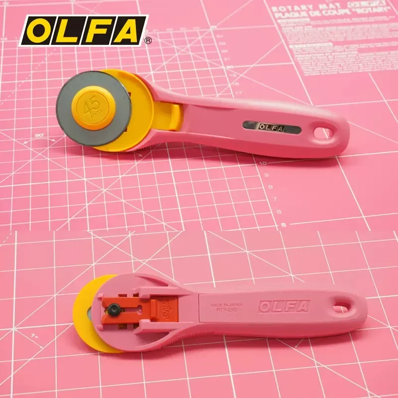 Olfa RTY-2/C 45mm Rotary Pinkl - Leatherwork Knife avaliação e preço