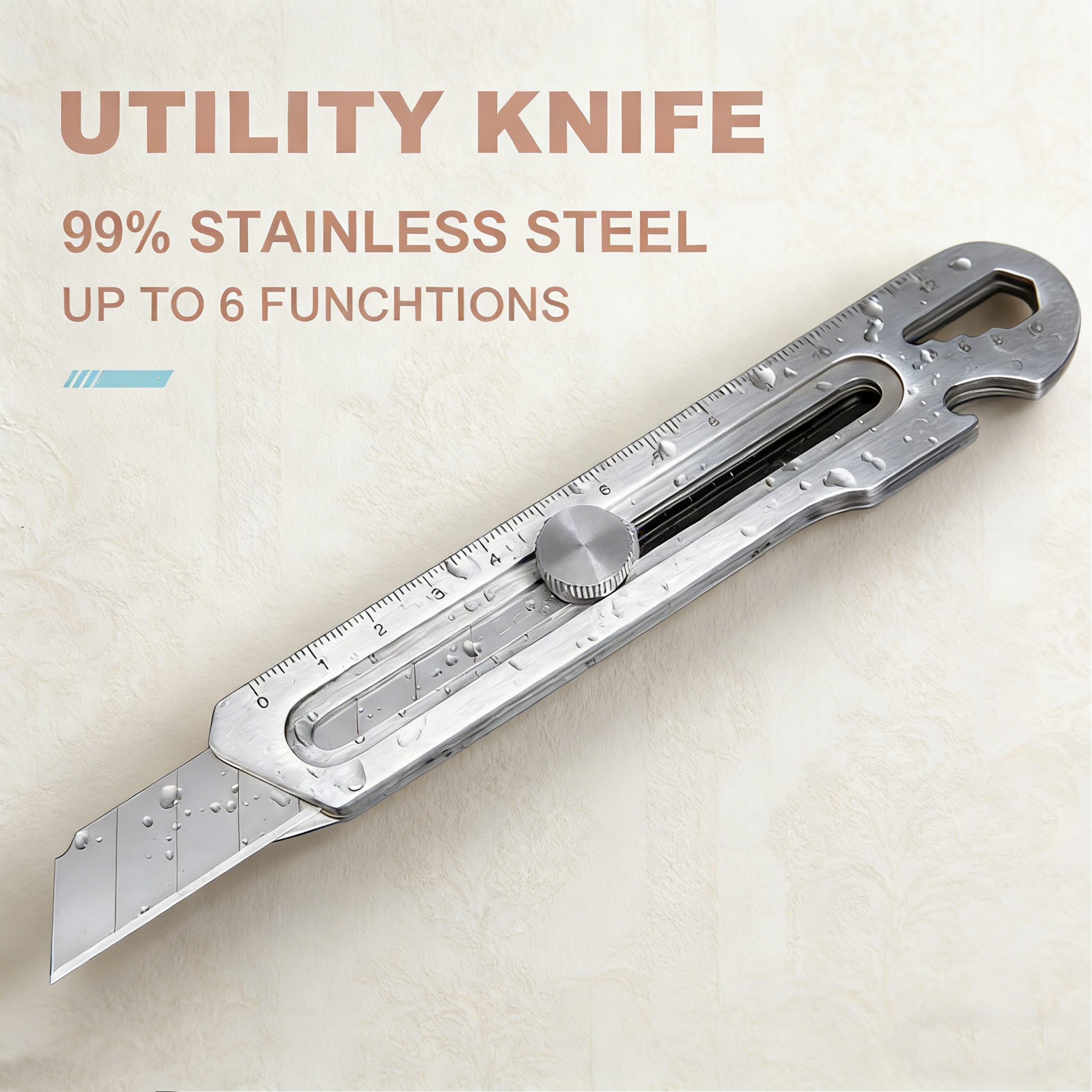 15.3cm 6 in1 Utility Cutter Wi - Swivel Knife Tool avaliação e preço