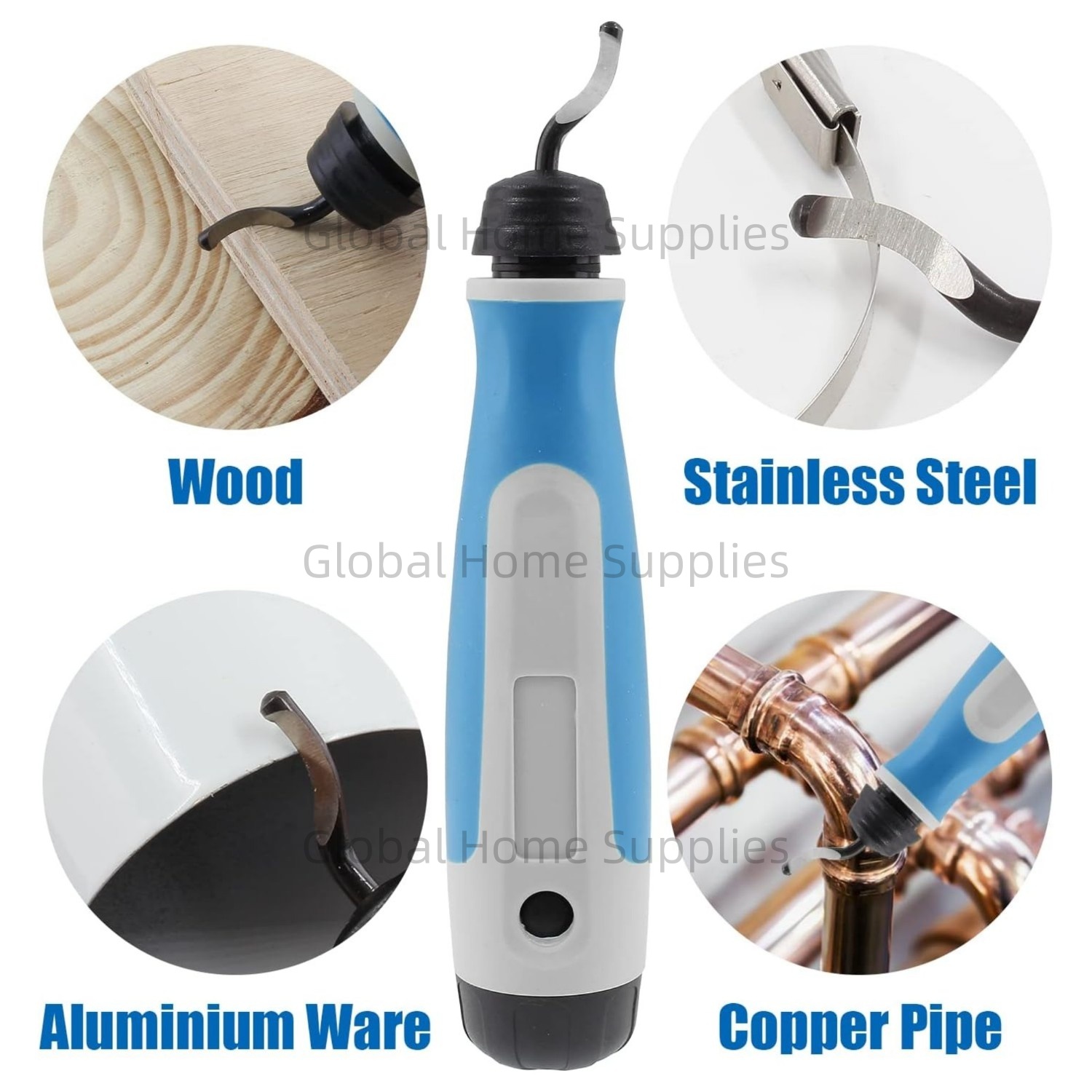 Hand Deburring Tool Kit with 4 - Swivel Knife Tool avaliação e preço