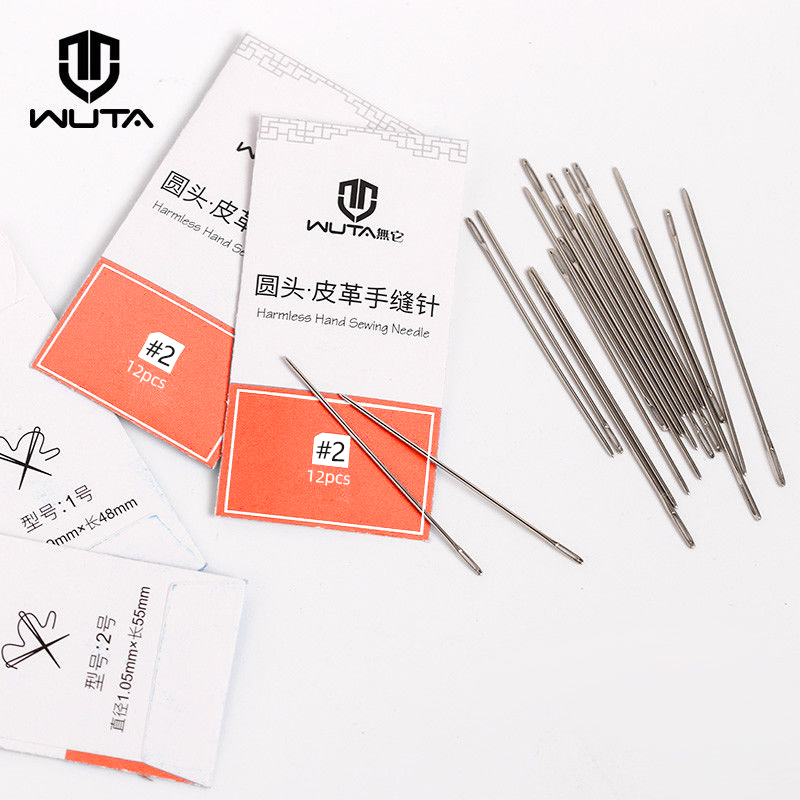 WUTA 24 Pcs Large Eye Blunt St - Leather Needle Harness avaliação e preço