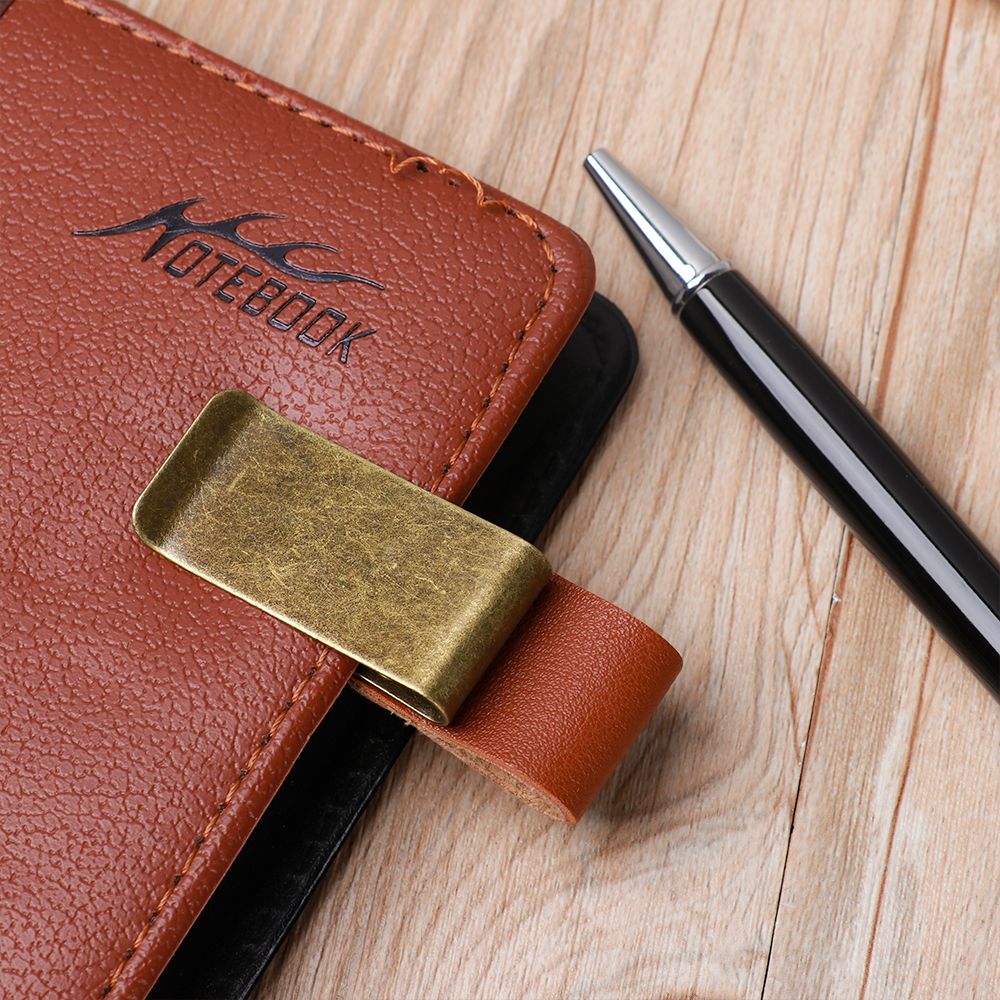 Stainless Steel Handmade Leath - Leather Work Notepad avaliação e preço