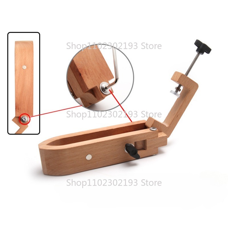 Foldable Wooden Clamp Adjustab - Leatherwork Tool Kit avaliação e preço