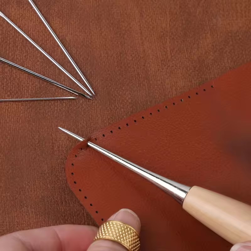 13 Pcs Leather Sewing Set Hand - Leatherwork Tool Kit avaliação e preço