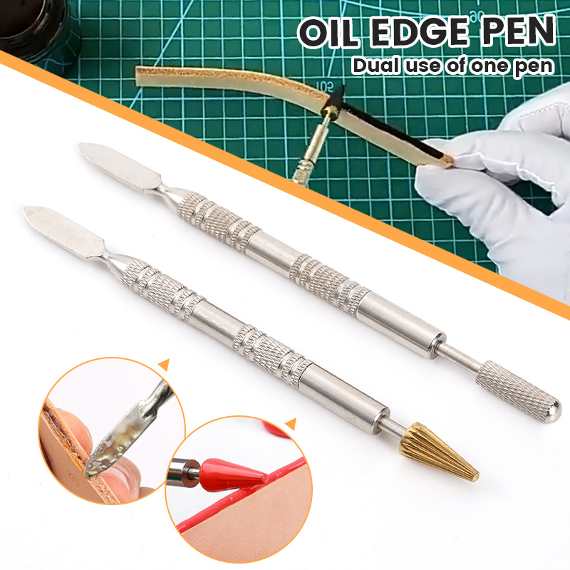 25mm DIY Leather Dual Double H - Leatherwork Roller avaliação e preço