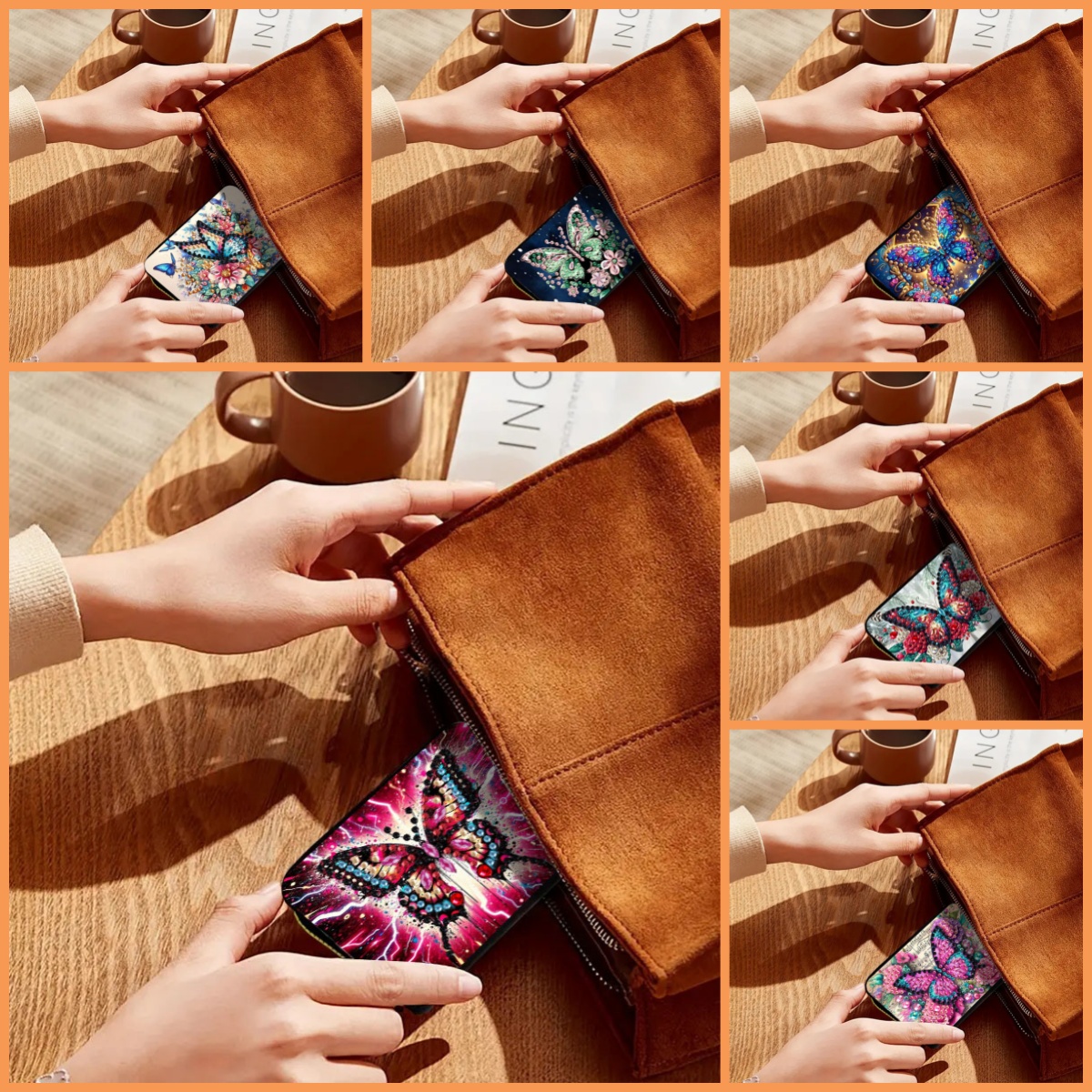 1 DIY diamond painting set wit - Leatherwork Patterns avaliação e preço