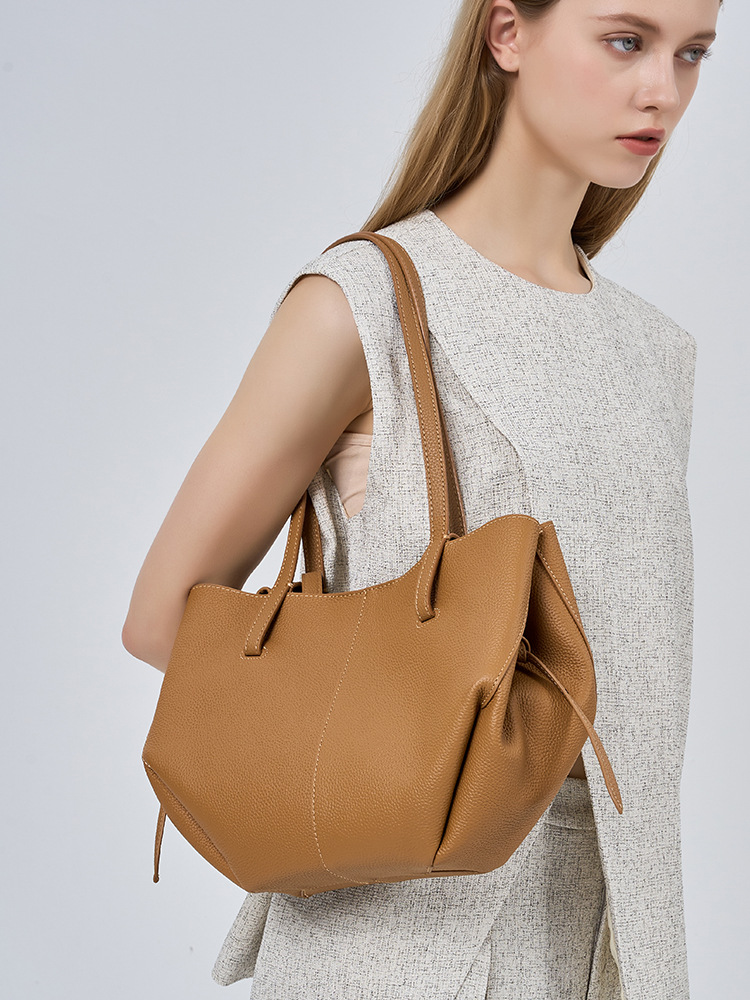 Women Real Leather Soft Tote B - Leather Work Bag Women avaliação e preço