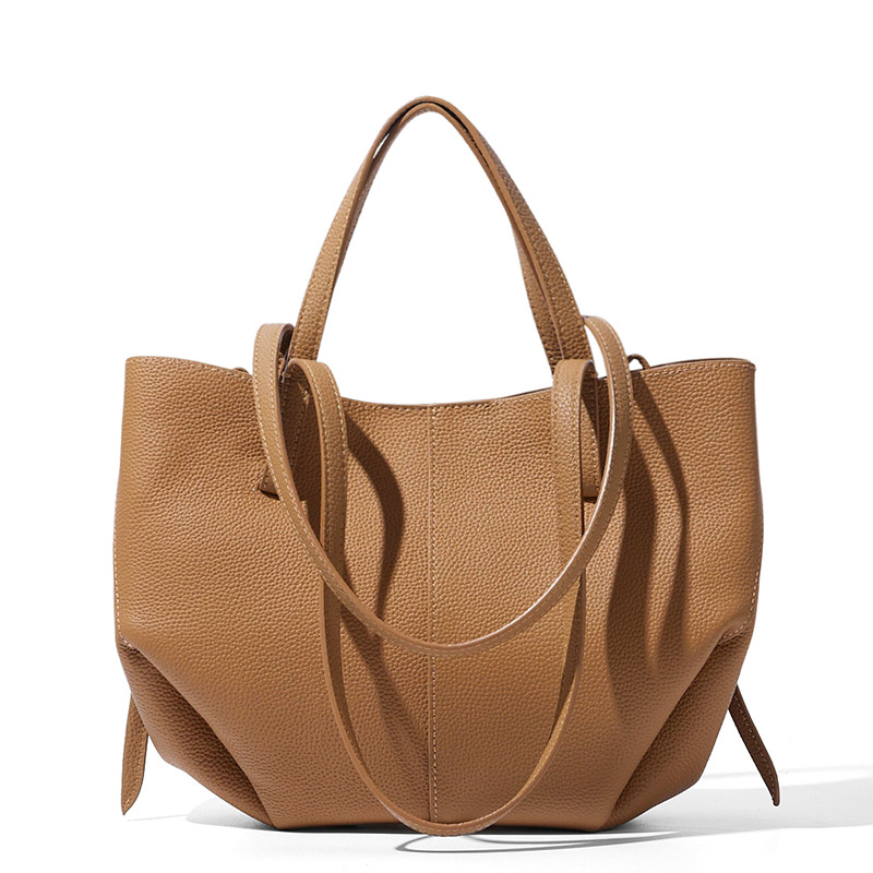 Women Real Leather Soft Tote B - Leather Work Bag Women avaliação e preço
