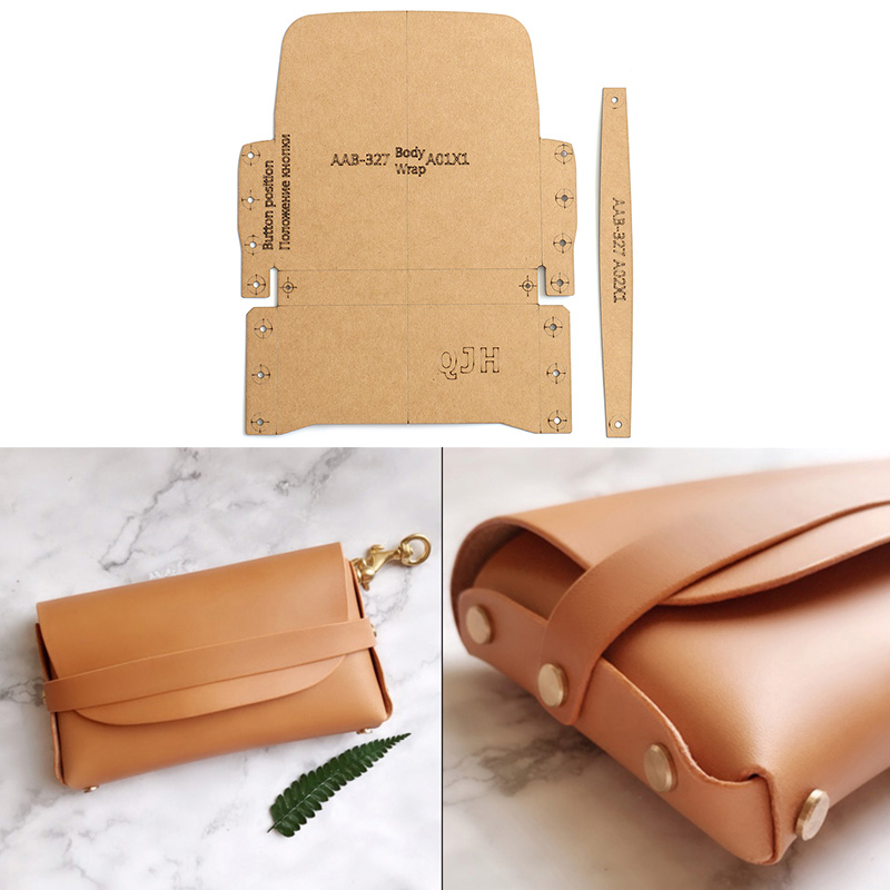 1 Set Of Leather Craft Fashion - Leatherwork Patterns avaliação e preço
