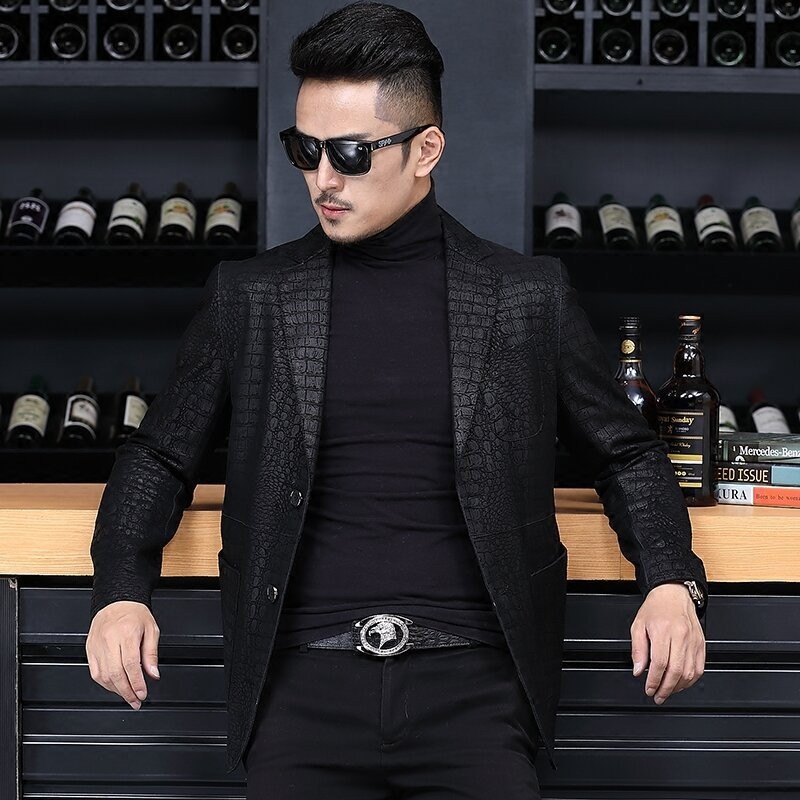 Autumn Business Men Sheepskin  - Leatherwork Patterns avaliação e preço