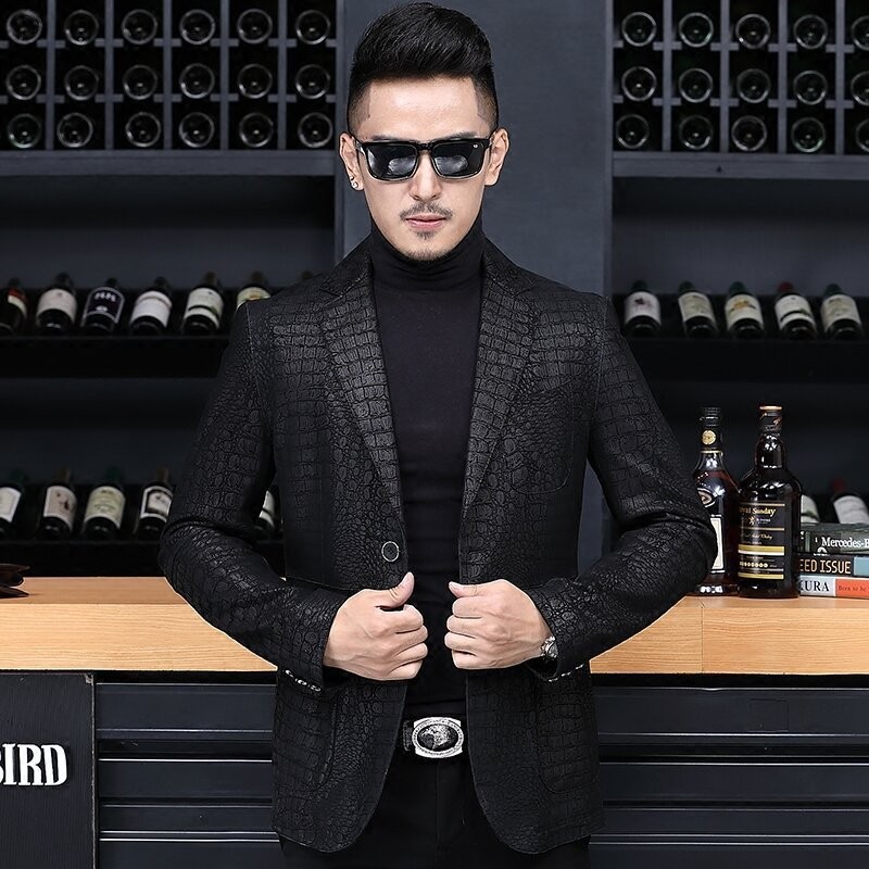 Autumn Business Men Sheepskin  - Leatherwork Patterns avaliação e preço